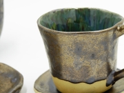 detal faktury kubka ceramicznego handmade GLAD Dessimo