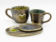 kubek ceramiczny handmade GLAD Dessimo ujęcie frontalne