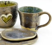 uchwyt kubka ceramicznego handmade GLAD Dessimo