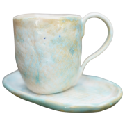 filiżanka do herbaty ceramika ecru