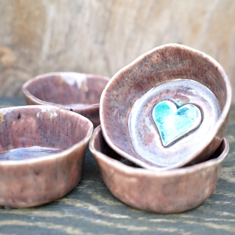 miseczki ceramiczne Dessimo zestaw 4 rękodzieło