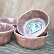 miseczki ceramiczne Dessimo zestaw 4 rękodzieło