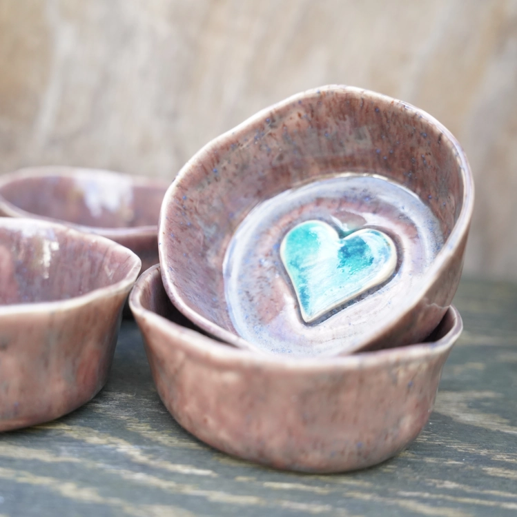 miseczki ceramiczne Dessimo zestaw 4 rękodzieło