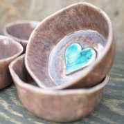 miseczki ceramiczne Dessimo zestaw 4 rękodzieło