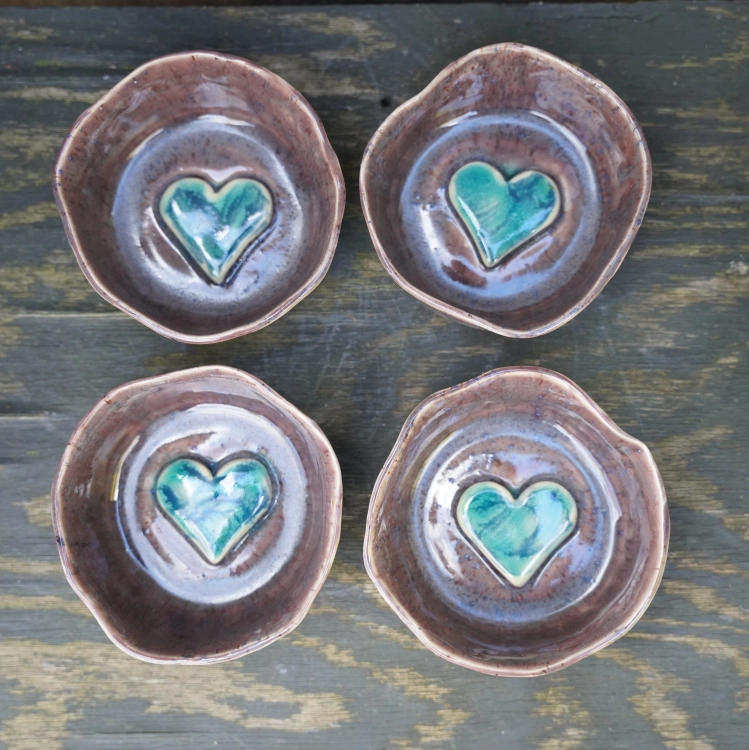 miseczki ceramiczne Dessimo zestaw 4 rękodzieło